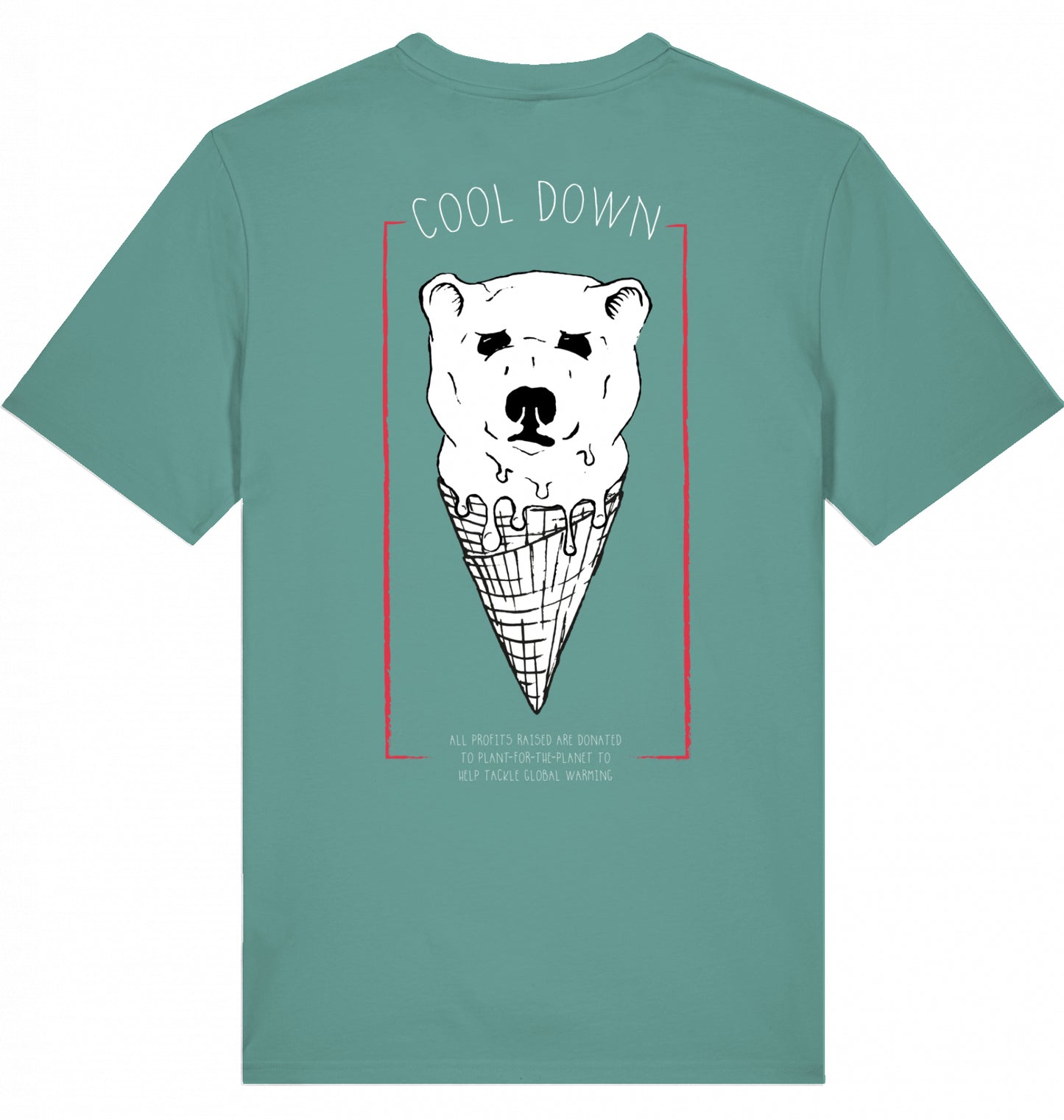 COOL DOWN Organic T-Shirt Green Bay