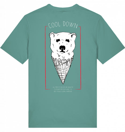 COOL DOWN Organic T-Shirt Green Bay