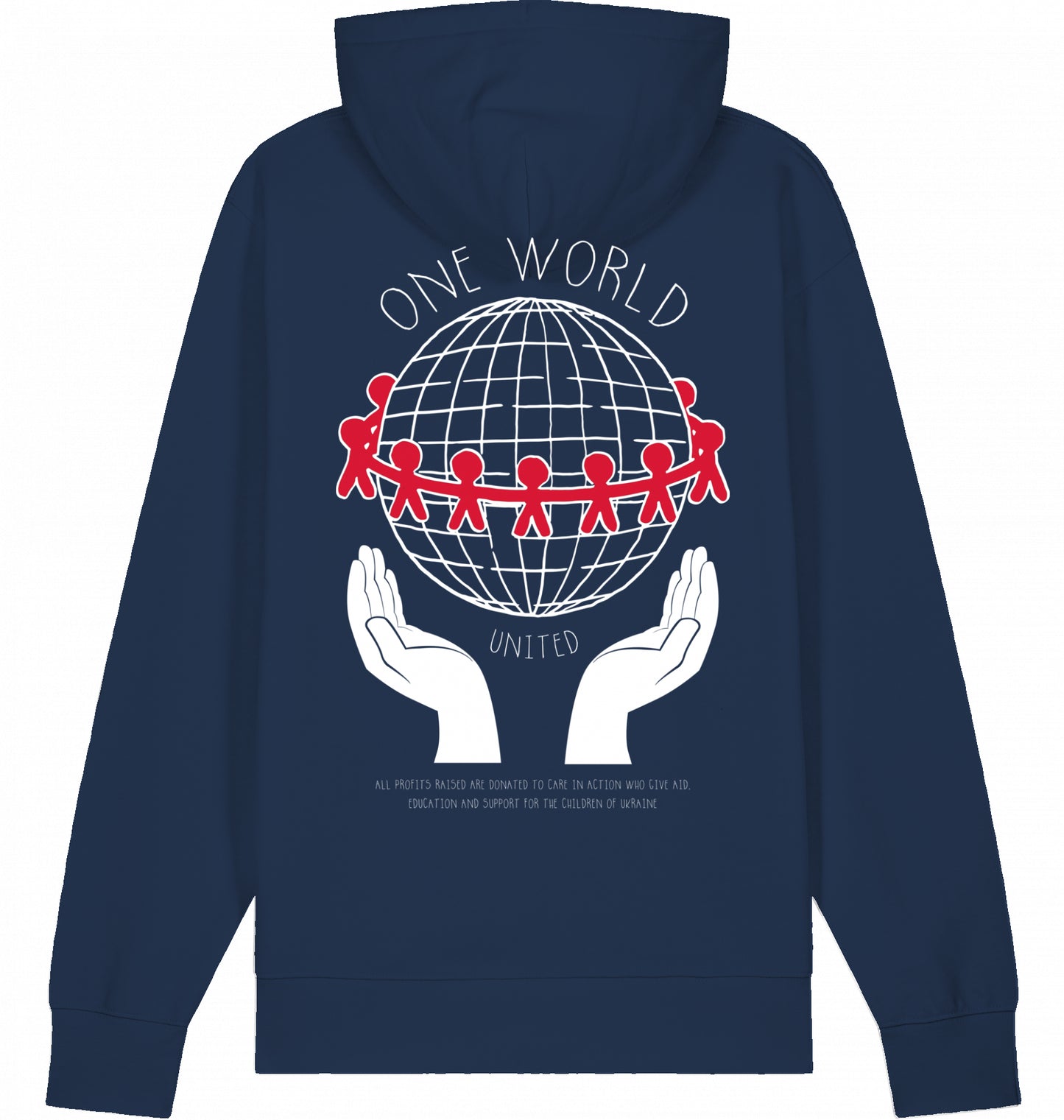 ONE WORLD Organic Hoodie French Navy