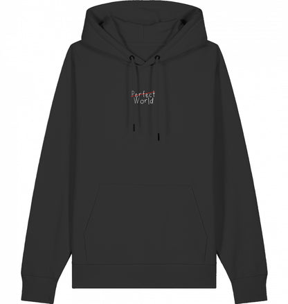 TALK ABOUT IT Organic Hoodie Black