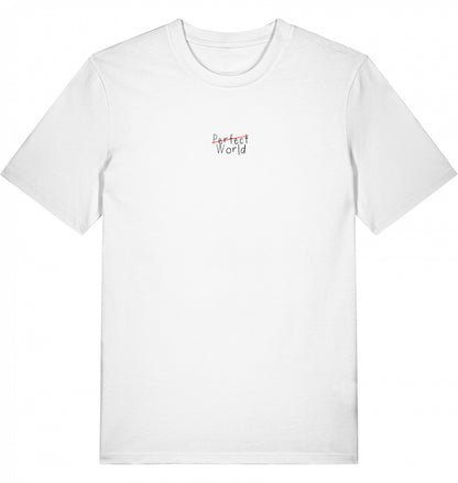 TALK ABOUT IT Organic T-Shirt White