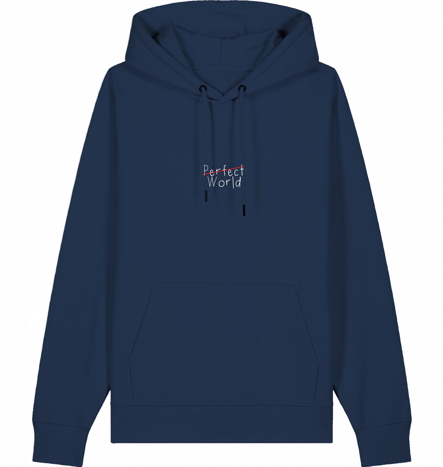 ENDANGERED OCEANS Organic Hoodie - French Navy