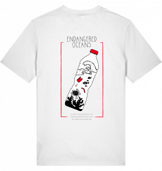 ENDANGERED OCEANS Organic T-Shirt White