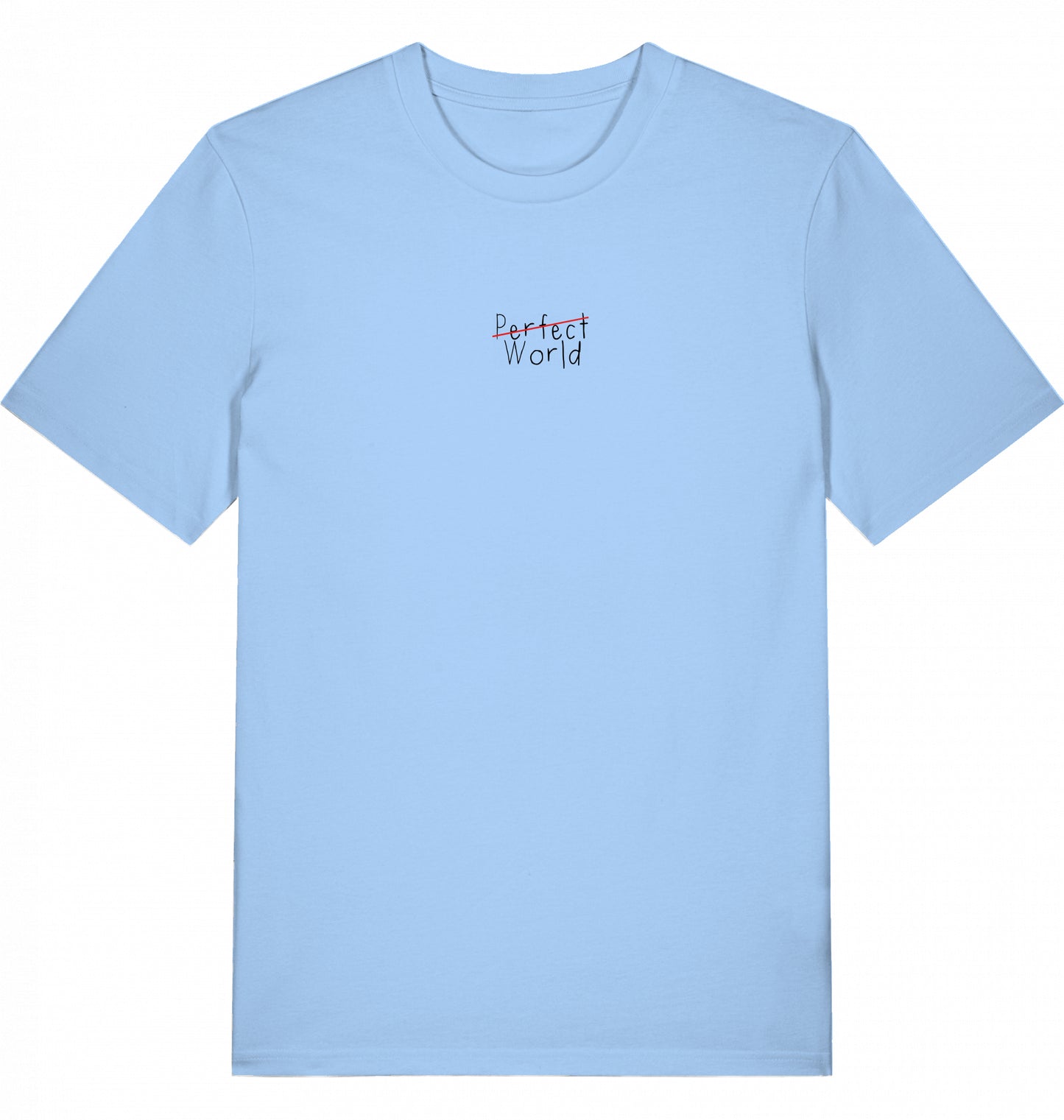 ONE WORLD Organic T-Shirt Sky Blue