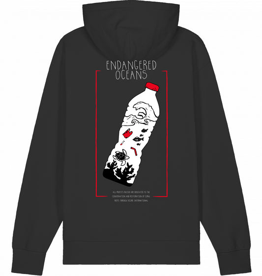 ENDANGERED OCEANS Organic Hoodie - Black