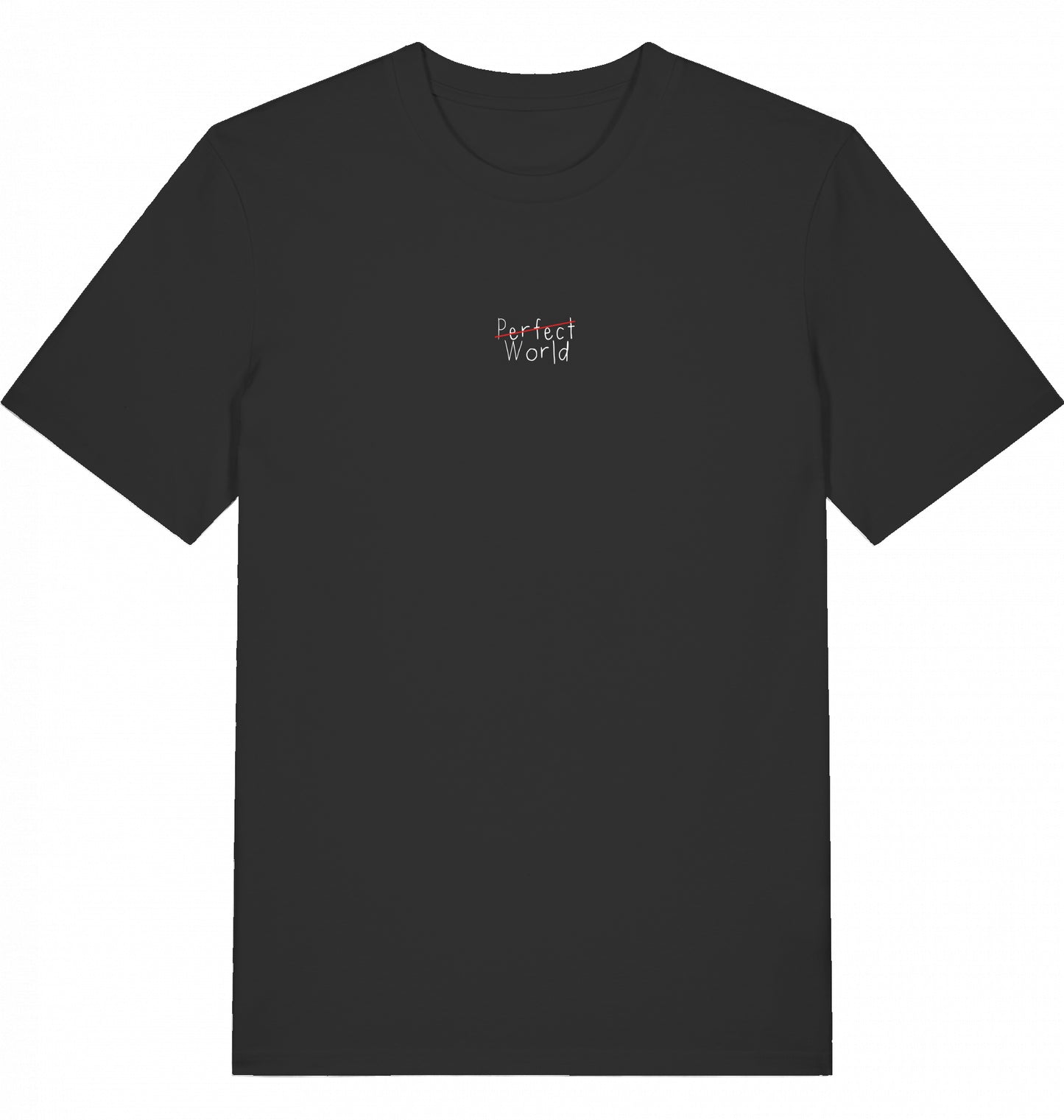 TALK ABOUT IT Organic T-Shirt Black