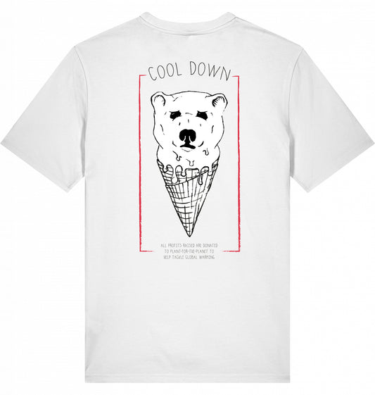 COOL DOWN Organic T-Shirt White