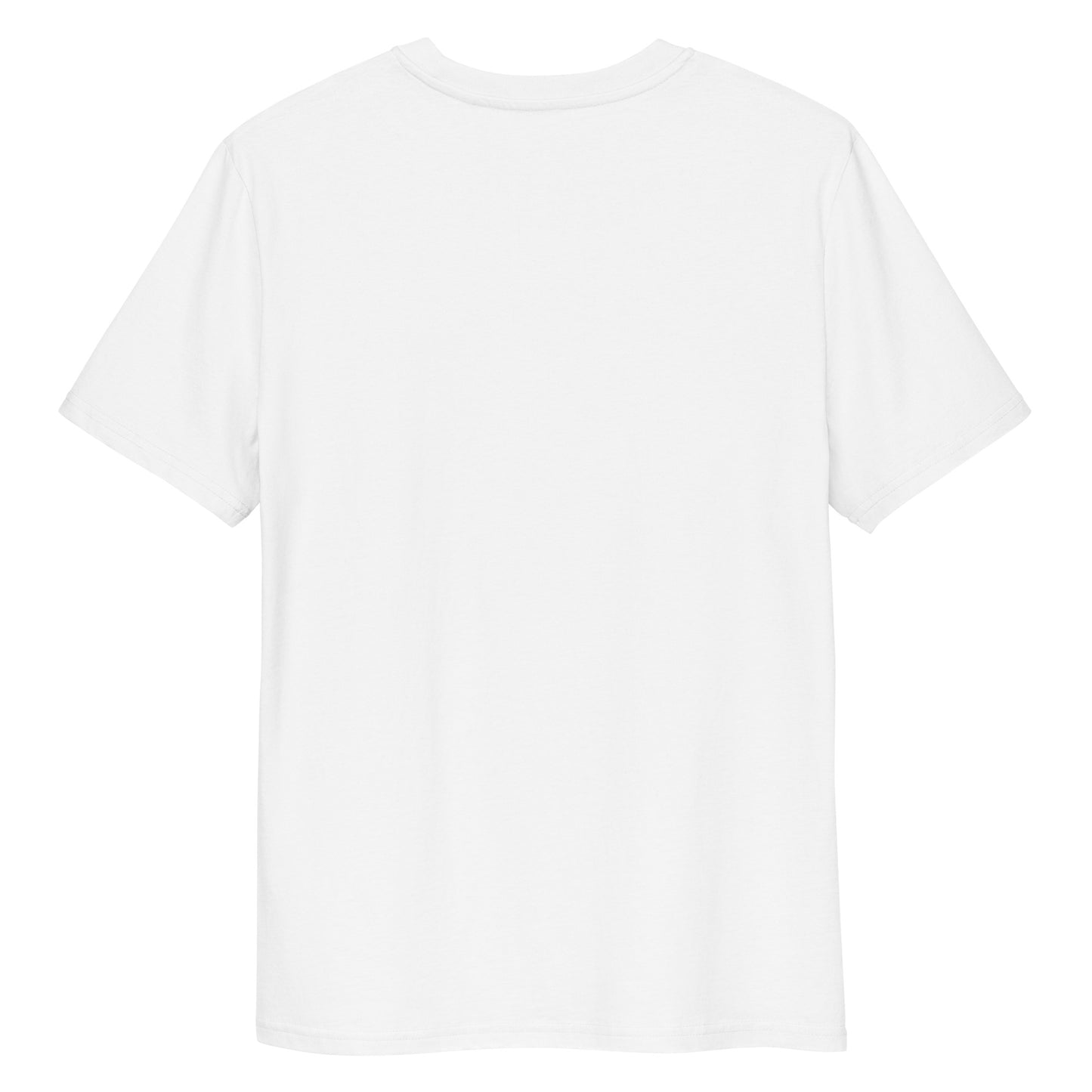 Embroidered Logo Organic T-Shirt White