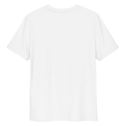 Embroidered Logo Organic T-Shirt White